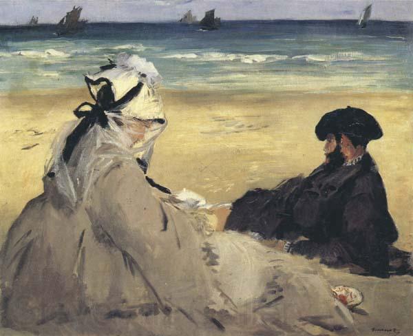 Edouard Manet At the Beach (mk40)